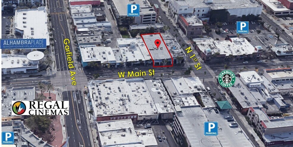 More Photos Of 34-38 W Main St, Alhambra Storefront For Lease