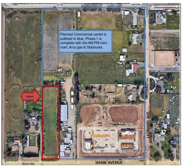 Primary Photo Of 3600 Shaw Ave, Clovis Land For Sale