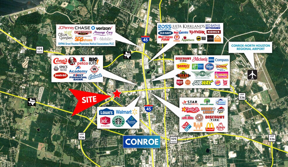 More Photos Of 2245 N Loop 336 W, Conroe Unknown For Lease