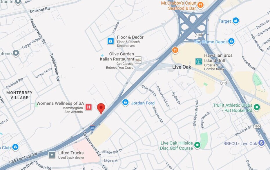 More Photos Of 12995 N Interstate 35, Live Oak Land For Sale