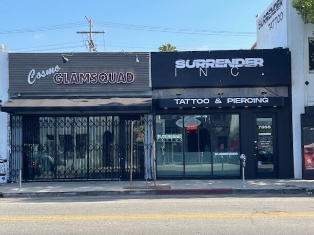 More Photos Of 7365 Melrose Ave, Los Angeles Storefront Retail Office For Sale