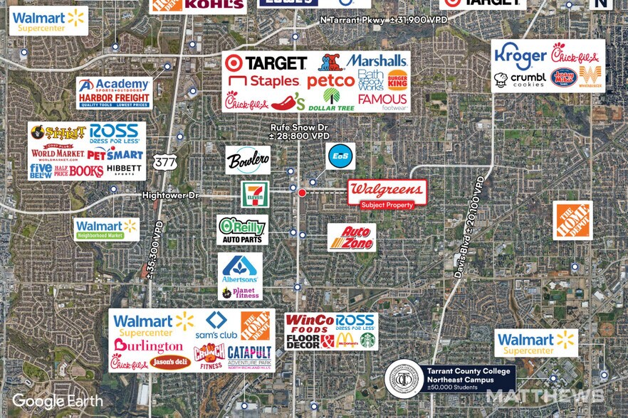 More Photos Of 6984 Rufe Snow Dr, Fort Worth Drugstore For Sale