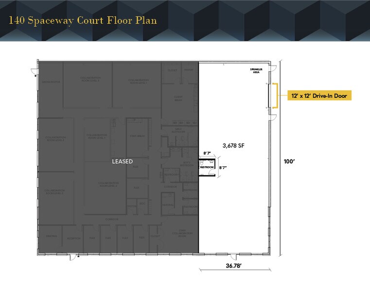 More Photos Of 140 Spaceway Ct, Garner Flex For Lease