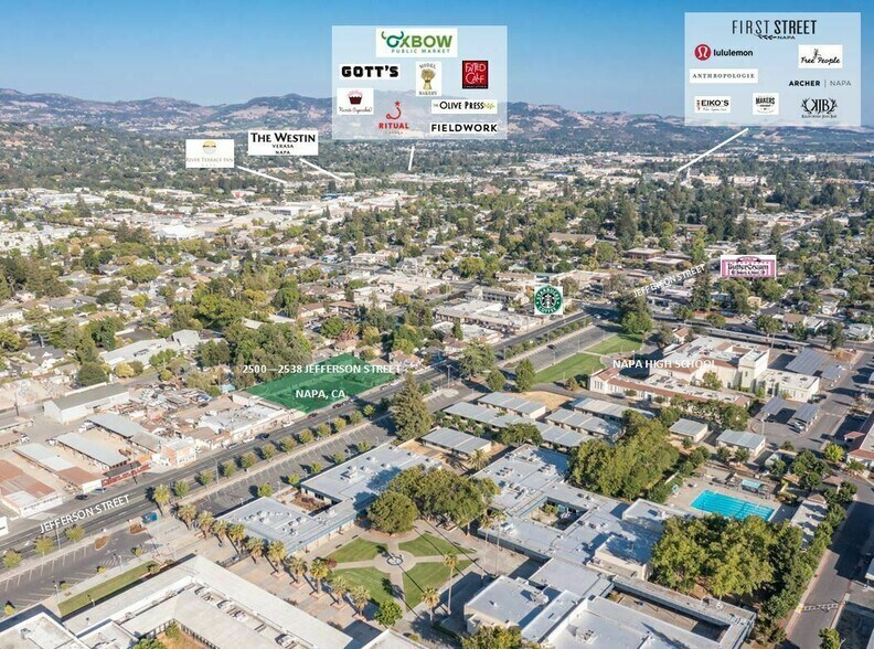 More Photos Of 2500-2538 Jefferson St, Napa Unknown For Lease