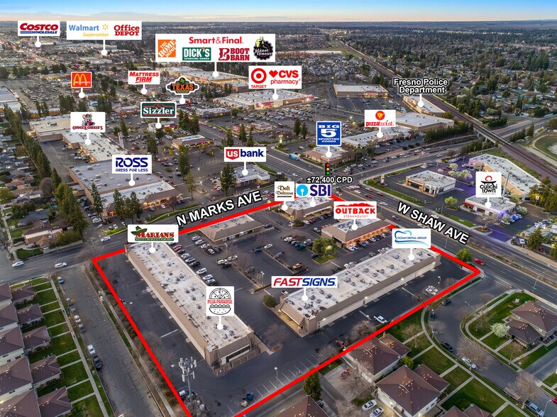 More Photos Of 2745-2787 W Shaw Ave, Fresno Unknown For Lease