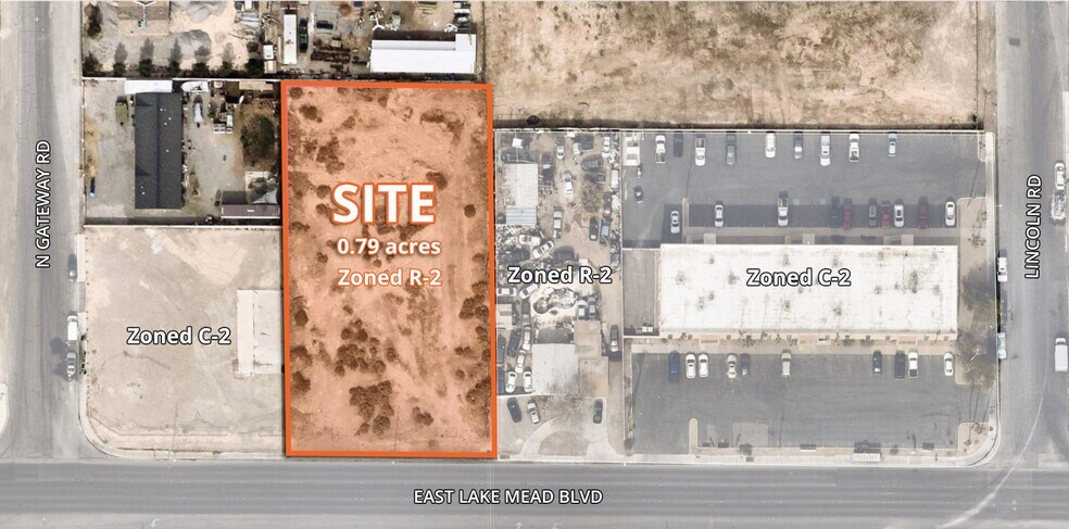 Primary Photo Of E Lake Mead Boulevard @ Lincoln Road, Las Vegas Land For Sale