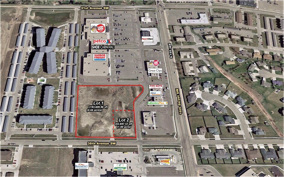 Primary Photo Of 35th, Minot Land For Sale