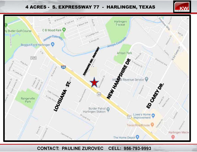 Primary Photo Of 3400 S Expressway 77, Harlingen Land For Sale