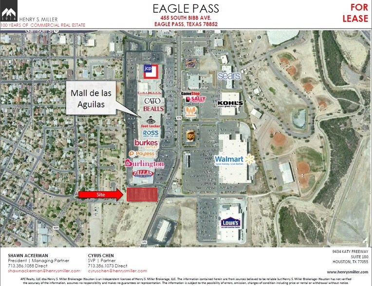 More Photos Of 455 S Bibb Ave, Eagle Pass General Retail For Lease