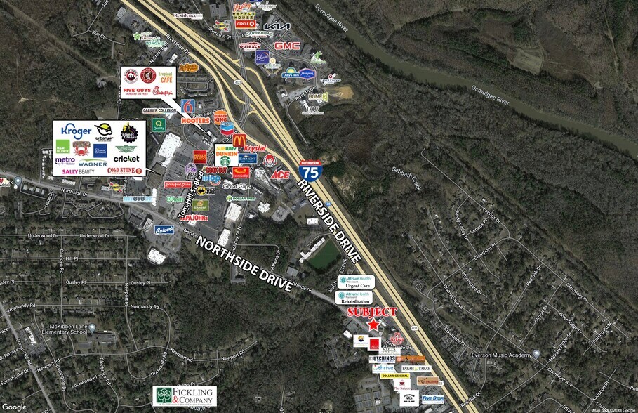 More Photos Of 3309-3329 Northside Dr, Macon-Bibb Unknown For Lease