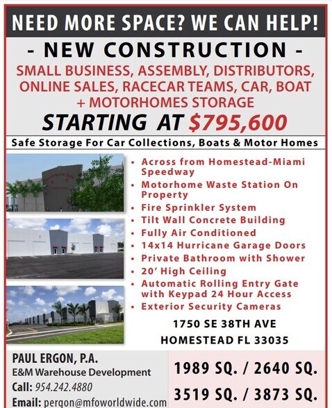 More Photos Of 1750 SE 38th Ave, Homestead Warehouse For Sale