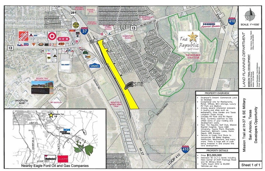 More Photos Of 7815 Chelico Dr, San Antonio Land For Sale