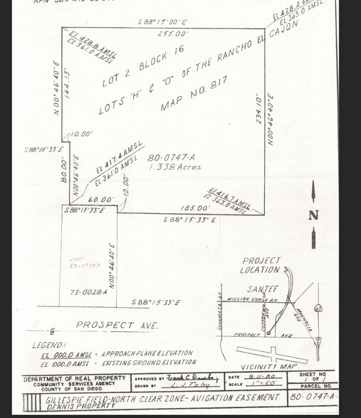 More Photos Of 000 Prospect Ave, Santee Land For Sale