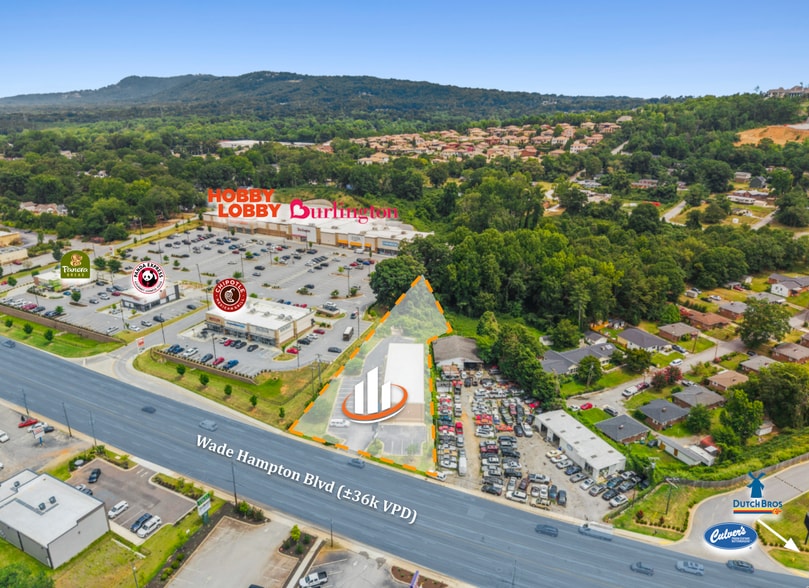 Primary Photo Of 3110 N Pleasantburg Dr, Greenville Auto Repair For Sale