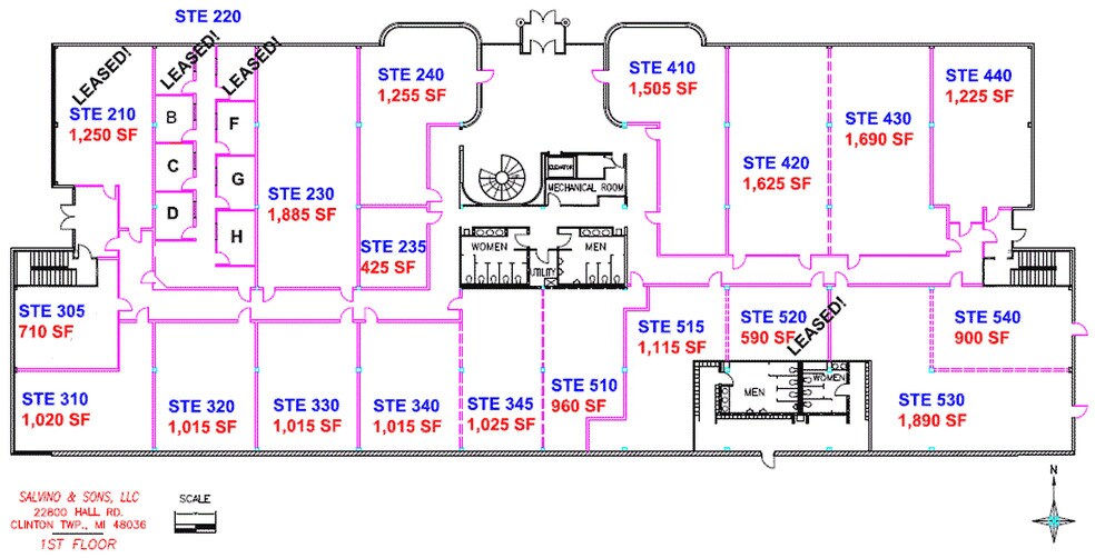 More Photos Of 22800 Hall Rd, Clinton Township Light Manufacturing For Lease