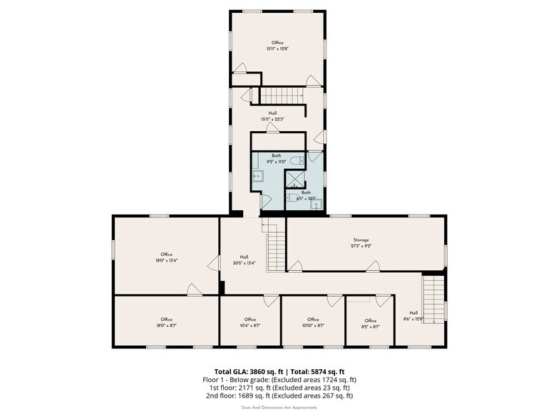 More Photos Of 46 Hilltown Pike, Line Lexington Office For Sale