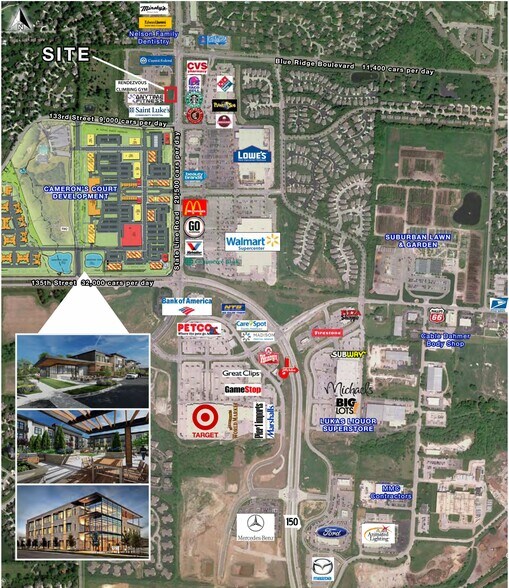 More Photos Of W State Line & 133rd St, Leawood Land For Lease