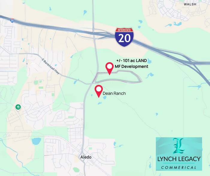 Primary Photo Of E Bankhead Hwy & FM 1187 Hwy, Aledo Land For Sale