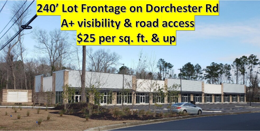 More Photos Of 8636 Dorchester Rd, North Charleston Storefront For Lease