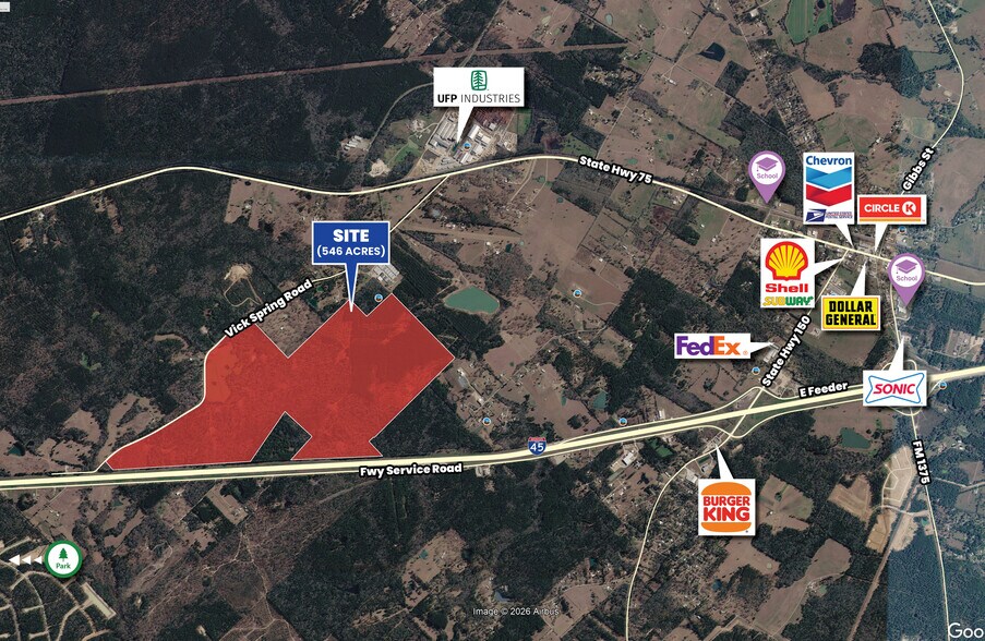 More Photos Of TBD Vick Spring Rd, New Waverly Land For Sale