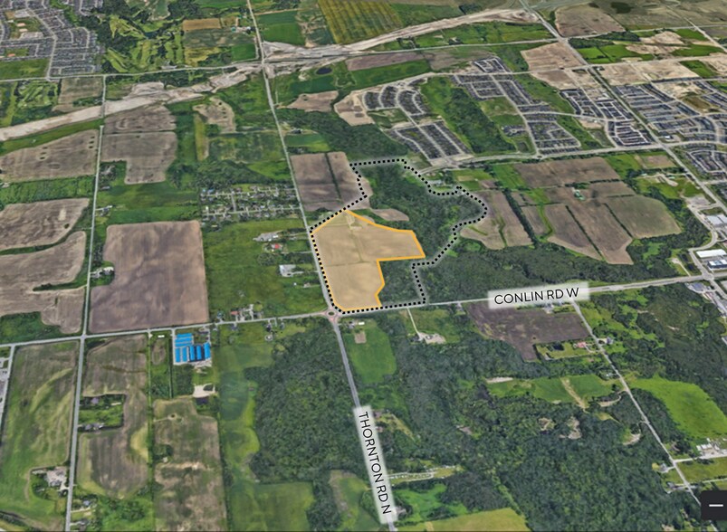 Primary Photo Of Thornton Rd N & Conlin Rd W Rd W, Oshawa Land For Sale