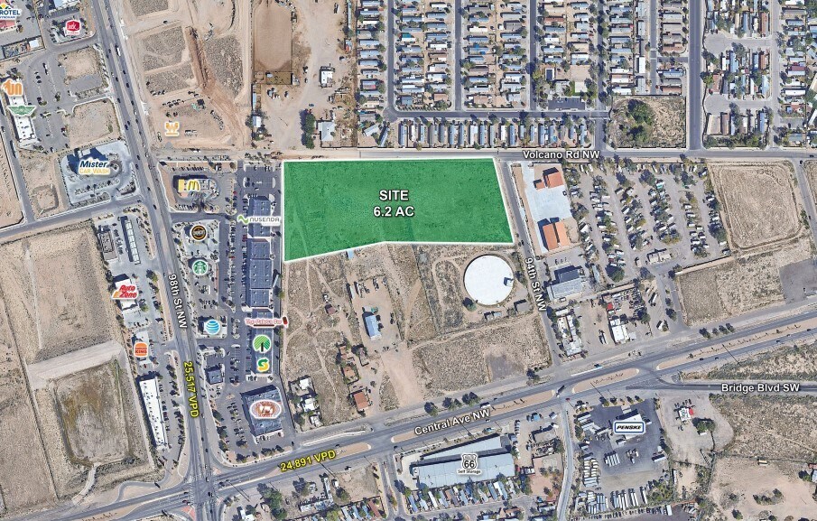 More Photos Of 9525 Central Ave NW, Albuquerque Land For Lease