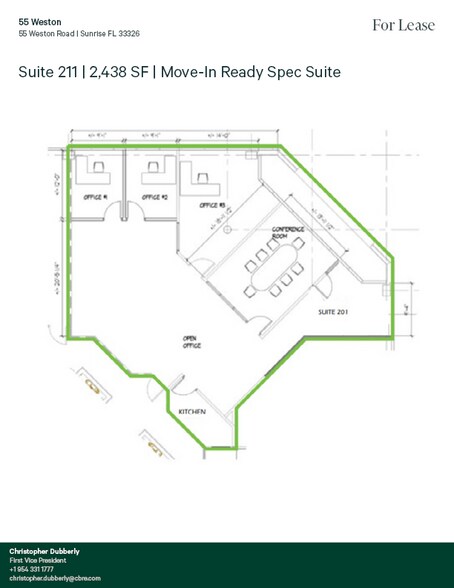 More Photos Of 55 Weston Rd, Sunrise Office For Lease