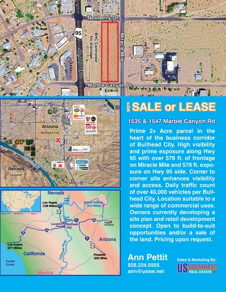 More Photos Of 1535 & 1547 East Marble Canyon Drive Dr, Bullhead City Land For Sale