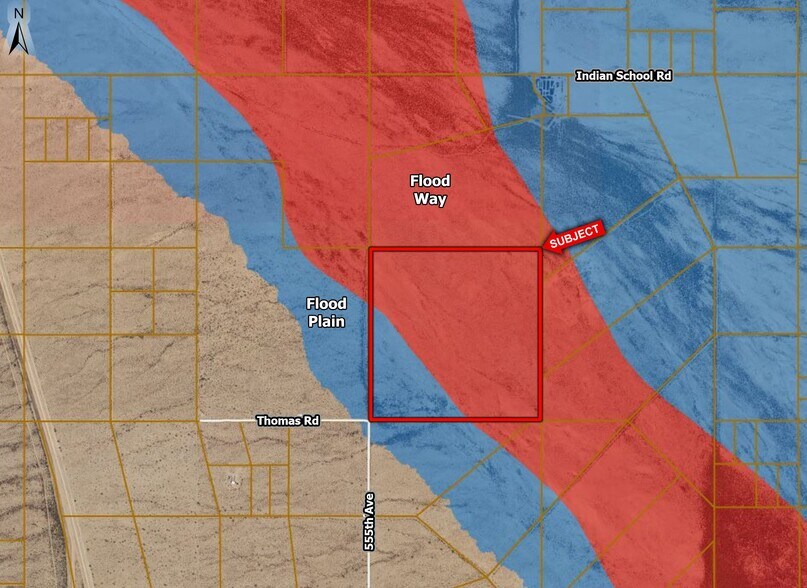More Photos Of 555th & Indian School Rd 160 AC ave, Tonopah Land For Sale