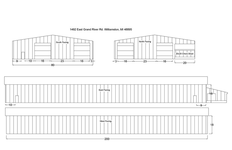 More Photos Of 1492 E Grand River Ave, Williamston Warehouse For Lease