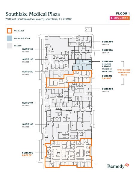 More Photos Of 731 E Southlake Blvd, Southlake Medical For Lease