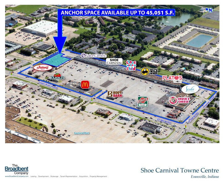 Primary Photo Of 503-943 N Green River Rd, Evansville General Retail For Lease