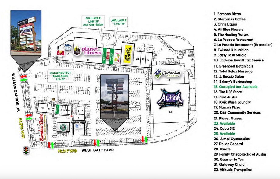 More Photos Of 6800 Westgate Blvd, Austin Unknown For Lease