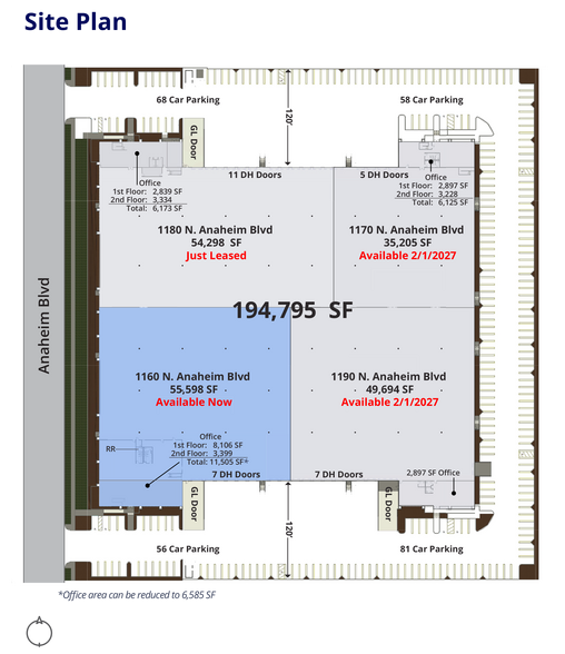 More Photos Of 1160-1180 N Anaheim Blvd, Anaheim Distribution For Lease