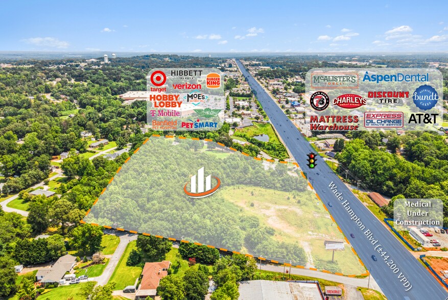 Primary Photo Of 5215 Wade Hampton Blvd, Taylors Land For Sale
