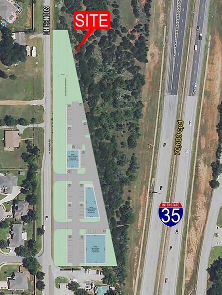 More Photos Of 300 Sooner Rd, Edmond General Retail For Lease