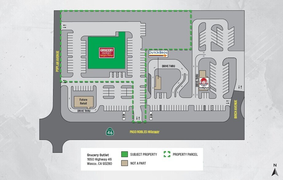 More Photos Of 1652 CA-46, Wasco General Retail For Sale