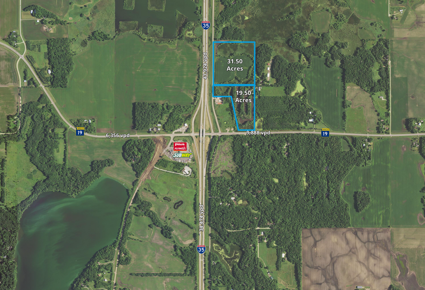 Primary Photo Of NE Interstate 35 @ Highway 19, Northfield Land For Sale