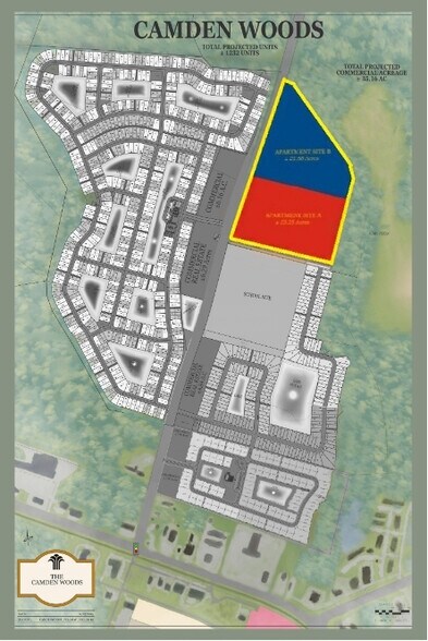 Primary Photo Of Camden Woods Parkway, Kingsland Land For Sale
