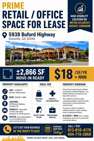 More Photos Of 5938 Buford Hwy, Atlanta Unknown For Lease