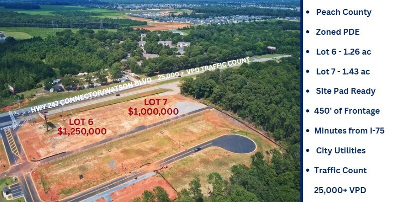 Primary Photo Of Watson Blvd, Warner Robins Land For Sale