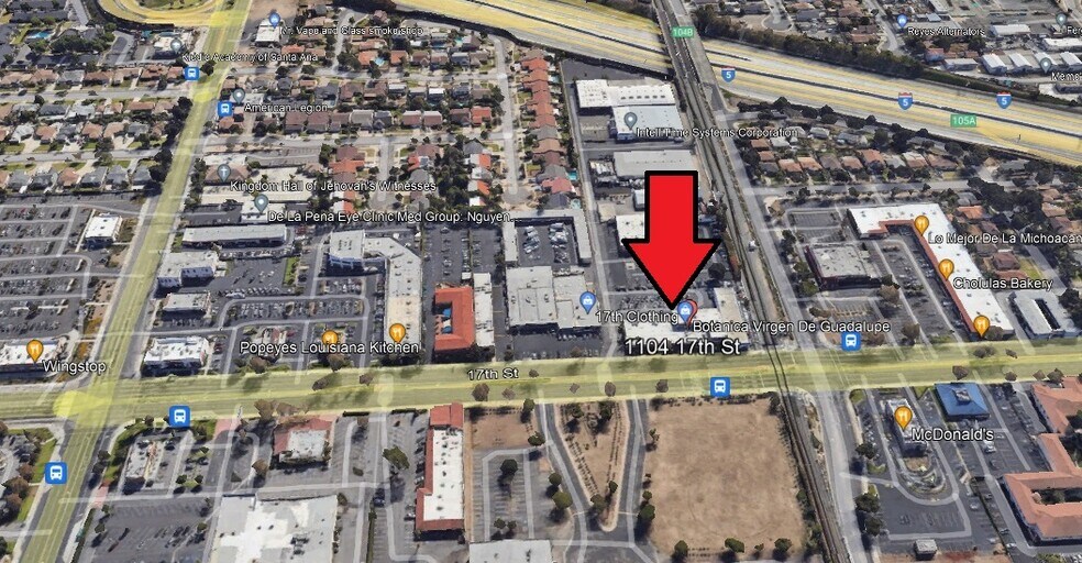 More Photos Of 1104-1106 E 17th St, Santa Ana General Retail For Lease