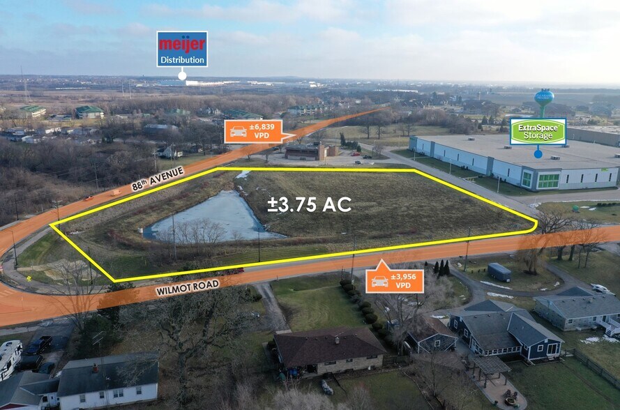 More Photos Of Adj. to Wilmot Road, Pleasant Prairie Land For Sale