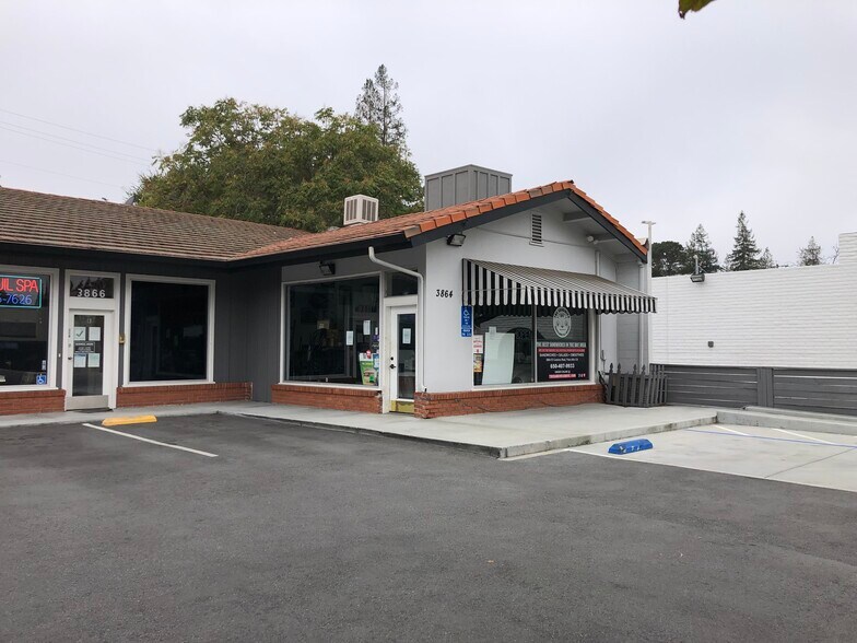 More Photos Of 3864-3866 El Camino Real, Palo Alto Freestanding For Lease