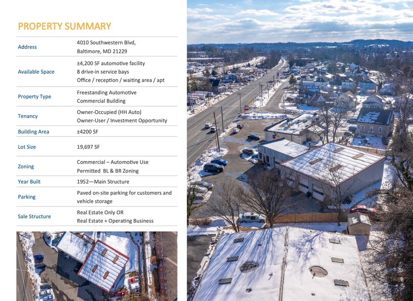 More Photos Of 4010 Southwestern Blvd, Baltimore Service For Sale