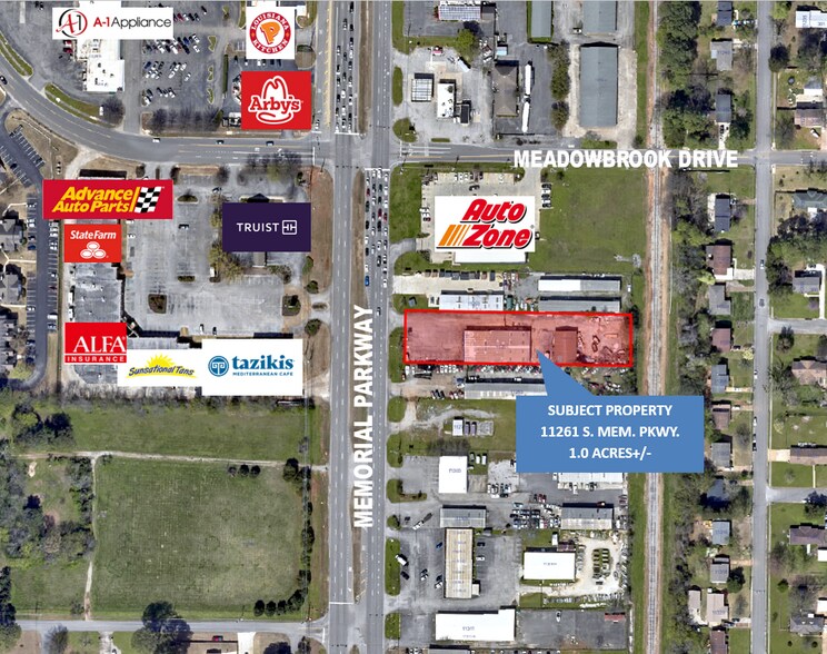 More Photos Of 11261 S Memorial Pky, Huntsville General Retail For Sale