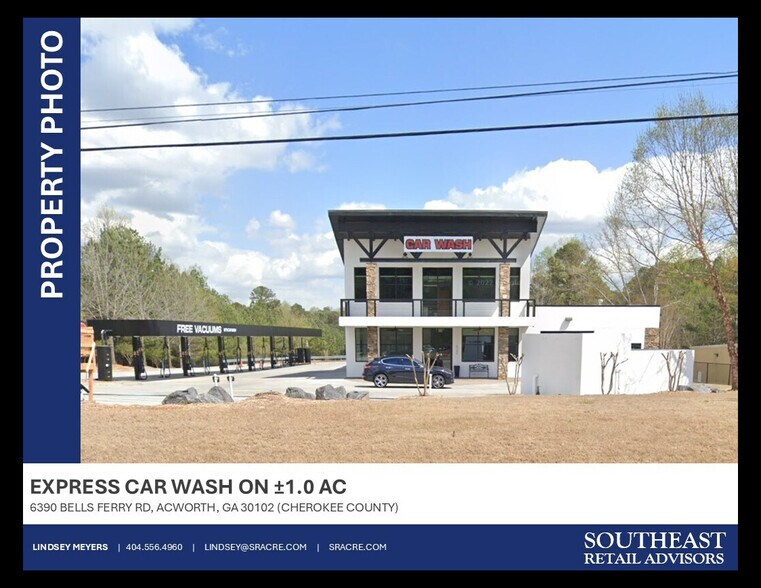 More Photos Of 6390 Bells Ferry Rd, Woodstock Carwash For Sale