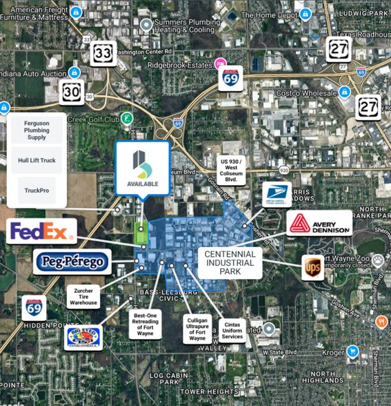 More Photos Of 3616 Independence Dr, Fort Wayne Warehouse For Lease