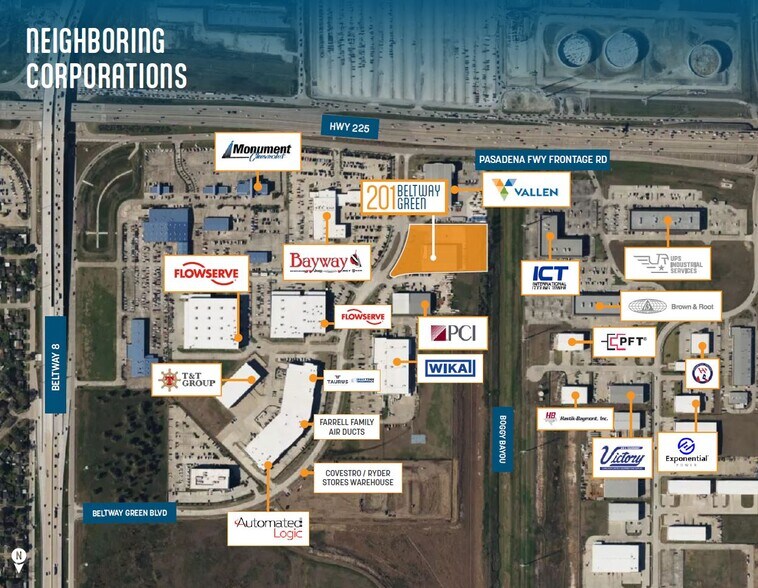 More Photos Of 201 Beltway Green, Pasadena Warehouse For Lease