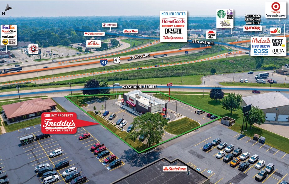 More Photos Of 525 S Washburn St, Oshkosh Restaurant For Sale